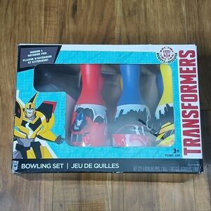 Transformers Kids Bowling Set - Red, Blue, Yellow